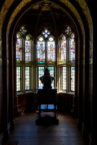 Interior of church