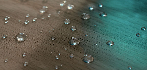 Full frame shot of water drops