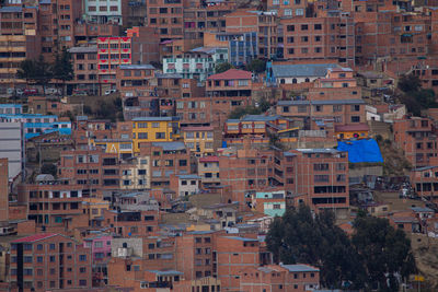 Full frame shot of residential buildings