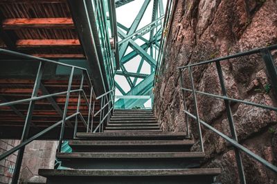 Low angle view of stairs