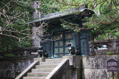 Entrance of old building