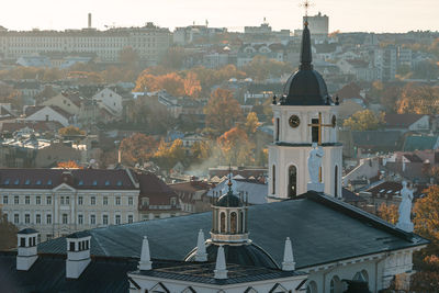 Buildings in city