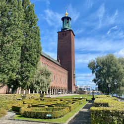 View of historical building against sky