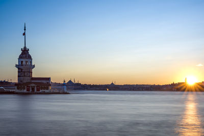 View of city at waterfront