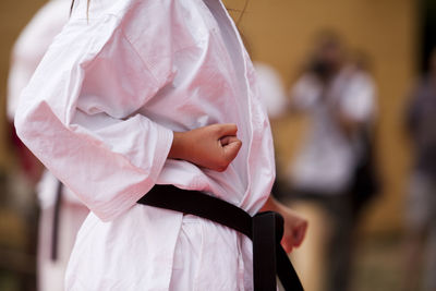 Close-up of a baby girl