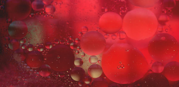 Full frame shot of bubbles