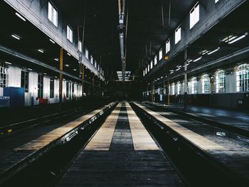 Tramway in shunting yard