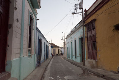 View of residential buildings