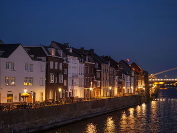 Night time at maastricht