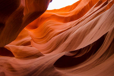 Scenic view of rock formation