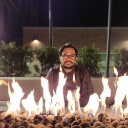 Portrait of a smiling young man