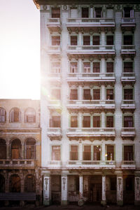 View of buildings in city against sky