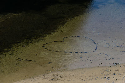 View of sandy beach