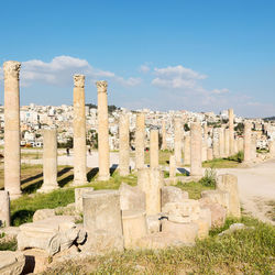 Old ruins against sky