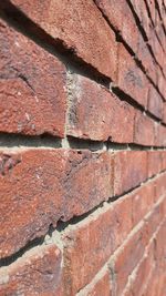Full frame shot of brick wall