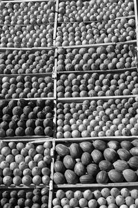 Full frame shot of fruits for sale at market stall