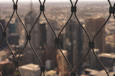 Full frame shot of chainlink fence