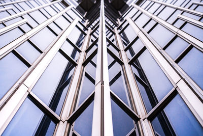 Low angle view of modern building