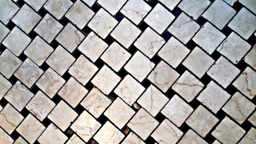 Full frame shot of metal grate