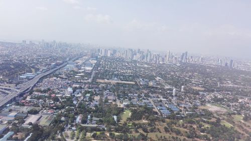 Aerial view of cityscape