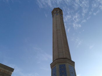 Low angle view of historical building against sky