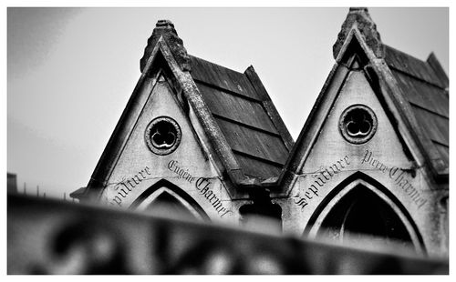 Close-up low angle view of sky