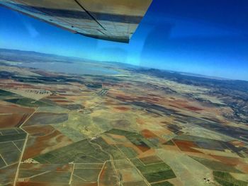 Aerial view of landscape