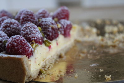 Close-up of cake