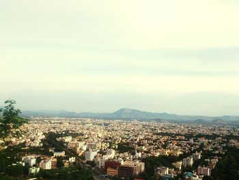 Aerial view of cityscape