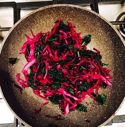 Close-up of red chili peppers