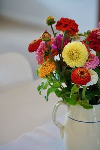 Close-up of flowers in vase