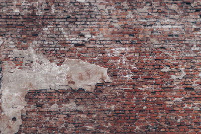 Full frame shot of brick wall