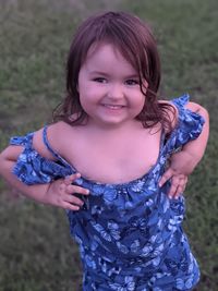 Portrait of a smiling girl