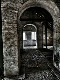 Interior of old building