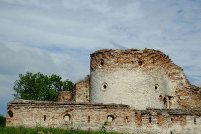 Old fortress against sky