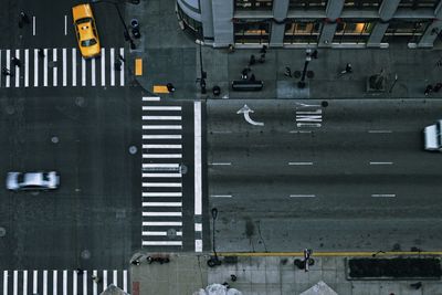 View of street in city