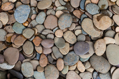 Full frame shot of stones